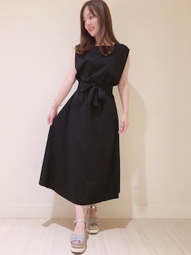 「ketty（ケティ）のアイテム（ワンピース）」を使った、kettyさん（レディース・153cm）の夏コーディネート