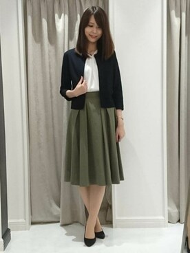 「KETTY」｜「アイテム（ジャケット/アウター）」を使った、kettyさん（レディース・170cm）の夏コーディネート