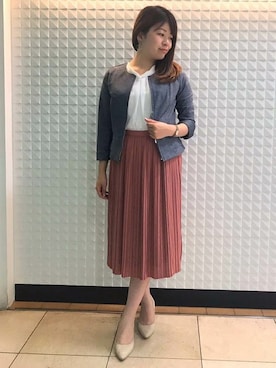 「KETTY」｜「アイテム（その他アウター）」を使った、kettyさん（レディース・152cm）の夏コーディネート