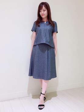 「ketty（ケティ）のアイテム」を使った、kettyさん（レディース・153cm）の夏コーディネート