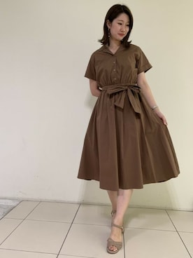 「ketty（ケティ）のアイテム（ワンピース）」を使った、kettyさん（レディース・168cm）の夏コーディネート