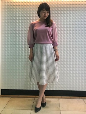 「ketty（ケティ）のアイテム」を使った、kettyさん（レディース・152cm）の夏コーディネート