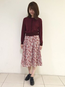 「ketty（ケティ）のアイテム」を使った、kettyさん（レディース・160cm）の秋コーディネート