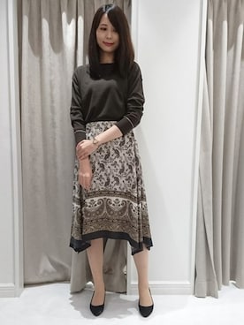 「ketty（ケティ）のアイテム」を使った、kettyさん（レディース・170cm）の秋コーディネート