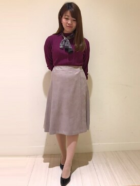 「ketty（ケティ）のアイテム」を使った、kettyさん（レディース・152cm）の秋コーディネート