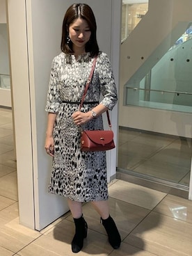 「ketty（ケティ）のアイテム（ワンピース）」を使った、kettyさん（レディース・168cm）の秋コーディネート