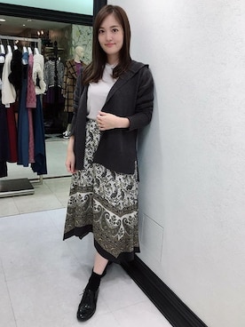 「ketty（ケティ）のアイテム」を使った、kettyさん（レディース・153cm）の秋コーディネート