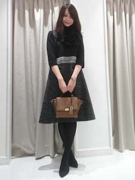 「ketty（ケティ）のアイテム（ワンピース）」を使った、kettyさん（レディース・170cm）の秋コーディネート