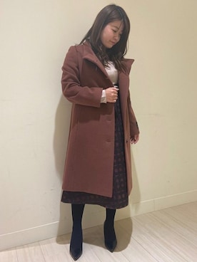 「KETTY」｜「アイテム（その他アウター）」を使った、kettyさん（レディース・152cm）の秋コーディネート
