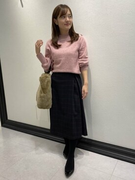 「ketty（ケティ）のアイテム」を使った、kettyさん（レディース・153cm）の冬コーディネート