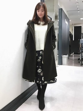 「ketty（ケティ）のアイテム」を使った、kettyさん（レディース・153cm）の冬コーディネート