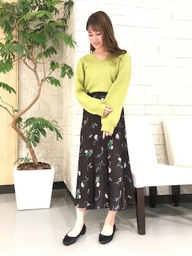 「ketty（ケティ）のアイテム」を使った、kettyさん（レディース・163cm）の冬コーディネート