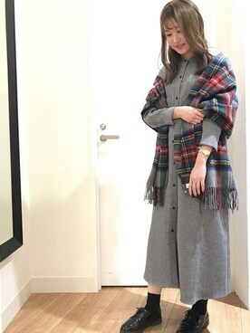 「ketty（ケティ）のアイテム（ワンピース）」を使った、kettyさん（レディース・163cm）の冬コーディネート