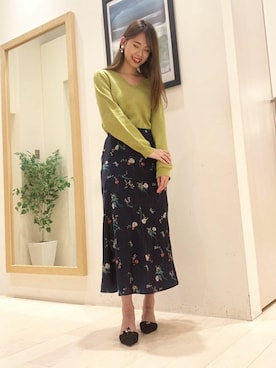 「ketty（ケティ）のアイテム」を使った、kettyさん（レディース・170cm）の冬コーディネート