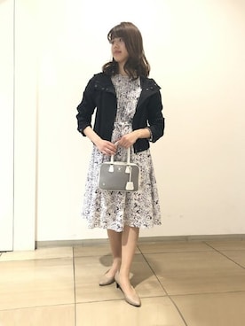 「ketty（ケティ）のアイテム（ワンピース）」を使った、kettyさん（レディース・160cm）の春コーディネート