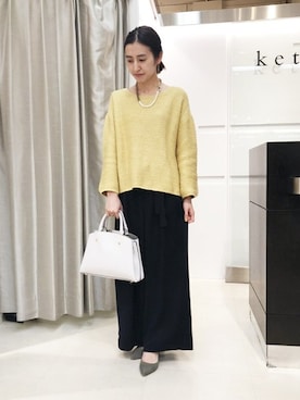 「ketty（ケティ）のアイテム」を使った、kettyさん（レディース・165cm）の春コーディネート