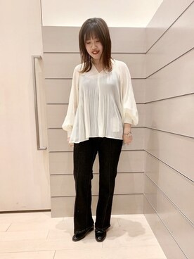 「プリーツ」｜kettyさん（レディース・150cm）の春コーディネート