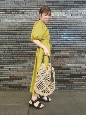 「ketty（ケティ）のアイテム（ワンピース）」を使った、kettyさん（レディース・158cm）の夏コーディネート