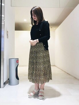 「アイテム（アンサンブル）」を使った、kettyさん（レディース・165cm）の夏コーディネート