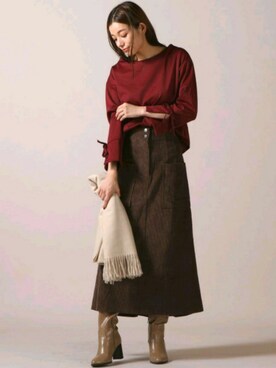 「KETTY」｜kettyさん（レディース・170cm）の秋コーディネート