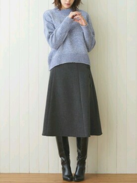 「KETTY」｜kettyさん（レディース・170cm）の冬コーディネート