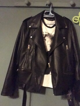 ライダースジャケットを使った アベイル のメンズ人気ファッションコーディネート Wear