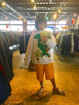 「トゥイーティー」｜ちゃむさん（レディース・150cm）の秋コーディネート