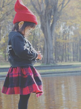 akkaさん(キッズ・90cm)の秋コーディネート