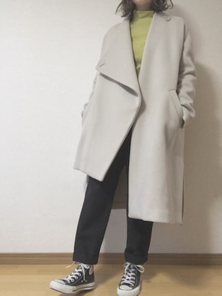 ENFOLD（エンフォルド）の「ラムウール ストールコート（その他