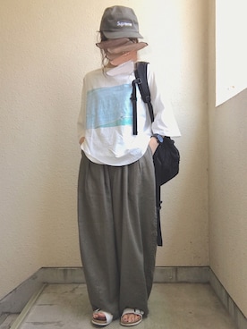 tamoさん（レディース・153cm）の夏コーディネート