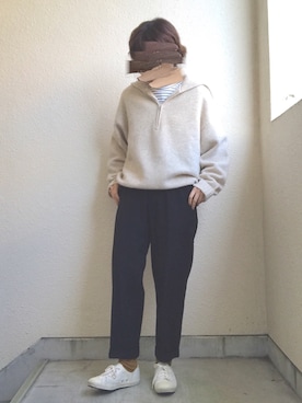 tamoさん（レディース・153cm）の冬コーディネート