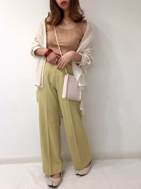 「足袋」｜「アイテム（その他）」を使った、うーまんさん（レディース・158cm）の春コーディネート