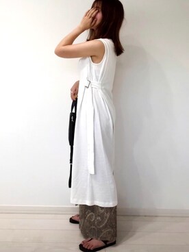「Happy John（ハッピージョン）のアイテム（ワンピース/ドレス）」を使った、うーまんさん（レディース・158cm）の夏コーディネート