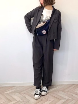 うーまんさん（レディース・158cm）の秋コーディネート