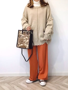 うーまんさん（レディース・158cm）の冬コーディネート