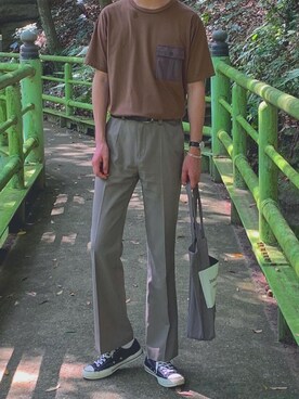 naoyaさん（メンズ・185cm）の夏コーディネート