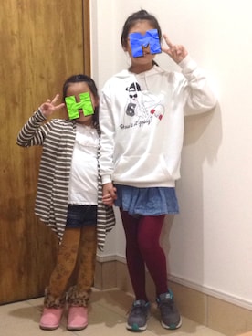 ❤️MOE❤️さん（キッズ・145cm）の冬コーディネート