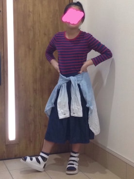 「スイミング」｜❤️MOE❤️さん（キッズ・145cm）の春コーディネート