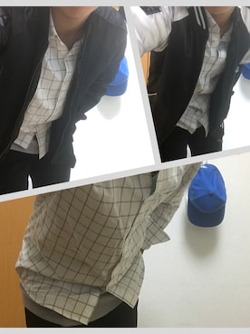 「エムエーワン」｜「アイテム（その他アウター）」を使った、haさん（メンズ・165cm）の秋コーディネート