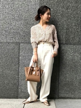 「SLOBE IENA」｜konmiさん（レディース・152cm）の春コーディネート