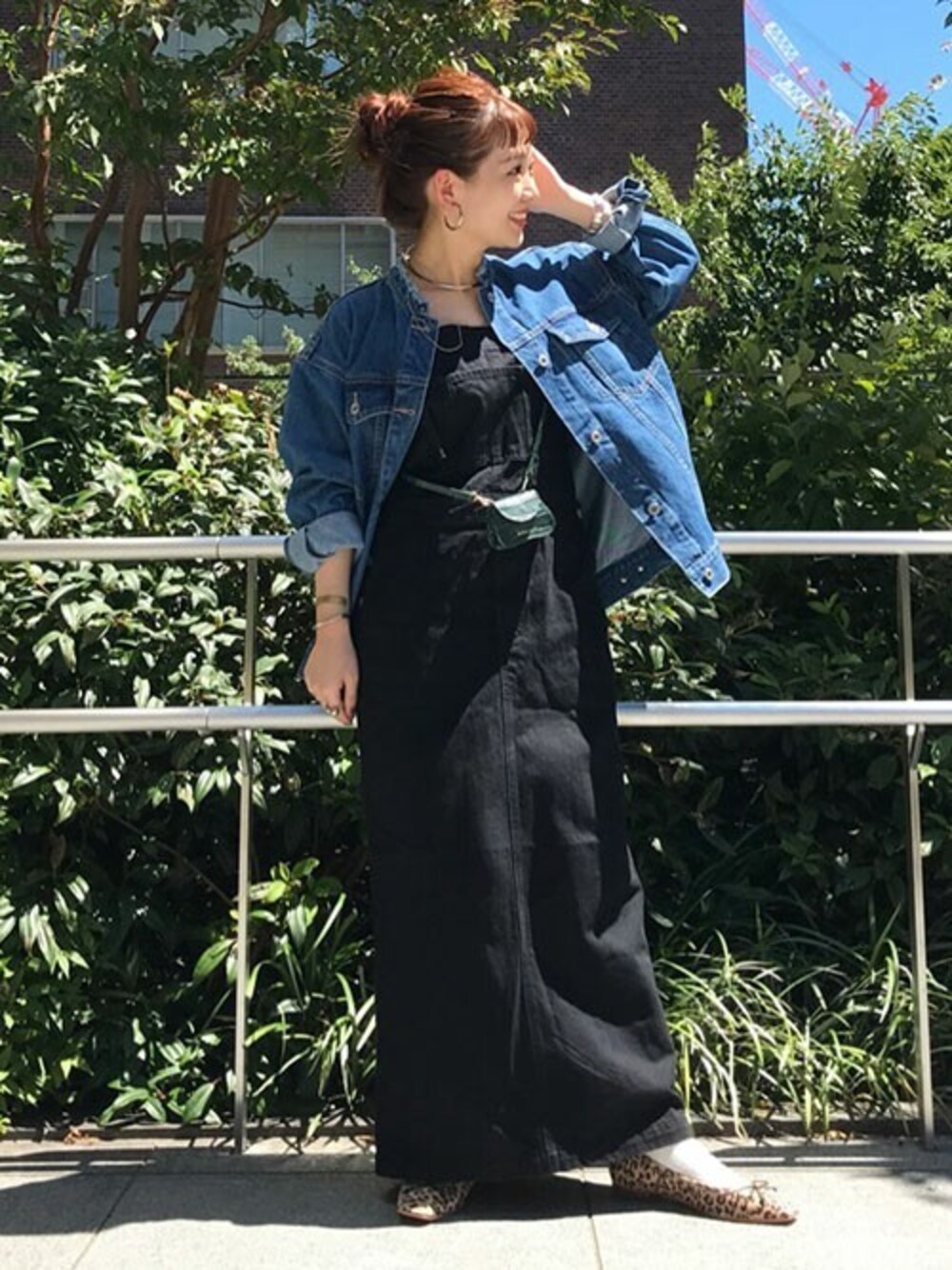 konmi(SLOBE IENA福岡パルコ店)｜SLOBE IENAのジャンパースカートを