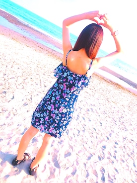 「CECIL McBEE（セシルマクビー）のアイテム（ワンピース/ドレス）」を使った、yuuhさん（メンズ・167cm）の夏コーディネート