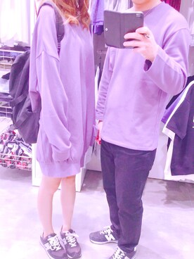 「ダニエルウェリントン」｜「アイテム（スウェット）」を使った、yuuhさん（メンズ・167cm）の秋コーディネート