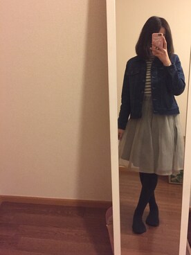 やかかさん（レディース・159cm）の冬コーディネート