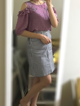 やかかさん（レディース・159cm）の夏コーディネート