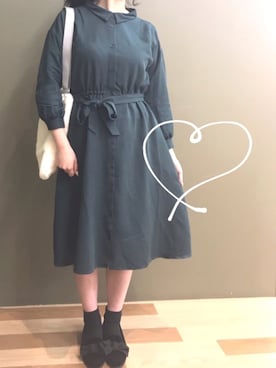 「グリンパcode🌹Kumamoto＿大江」｜ﾕﾂﾞﾂﾞｷさん（レディース・156cm）の冬コーディネート