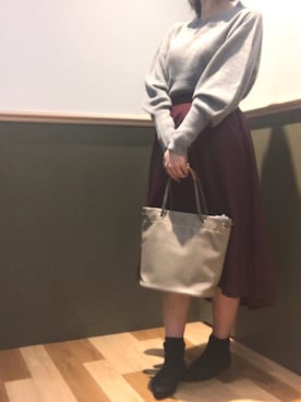 ﾕﾂﾞﾂﾞｷさん（レディース・156cm）の冬コーディネート