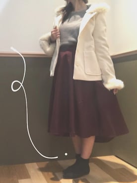 「グリンパcode🌹Kumamoto＿大江」｜ﾕﾂﾞﾂﾞｷさん（レディース・156cm）の冬コーディネート