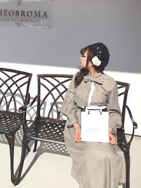 「レベッカブティック」｜ﾕﾂﾞﾂﾞｷさん（レディース・156cm）の冬コーディネート
