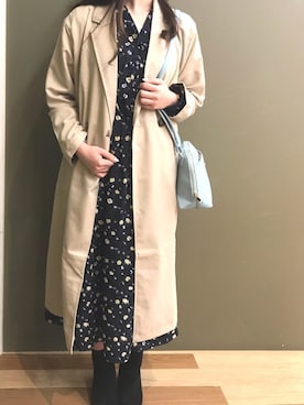 ユヅヅキさん(レディース・156cm)の冬コーディネート